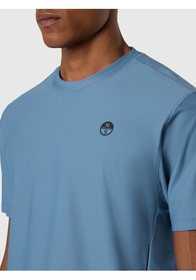 North Sails Erkek T-shirt-33401 Açık Mavi
