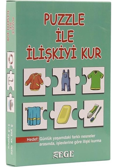 +3 Yaş Rege Puzzle İle İlişkiyi Kur Oyunu