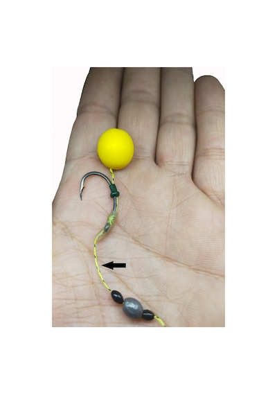 Sazan Rig 8 Kat Örgü 35 lb 20 Metre Siyah Yeşil Köstek İpi