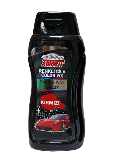 3 Adet Autokit Renkli Cila Kırmızı Fa1-263