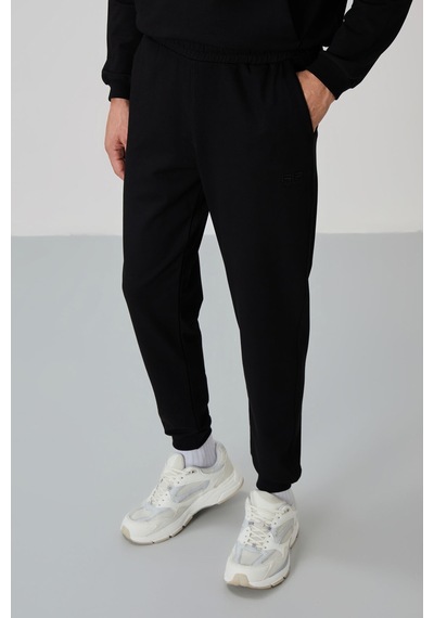 Tommy Life Herbert Siyah Dik Yaka Eşofman Takım - 85233 Siyah