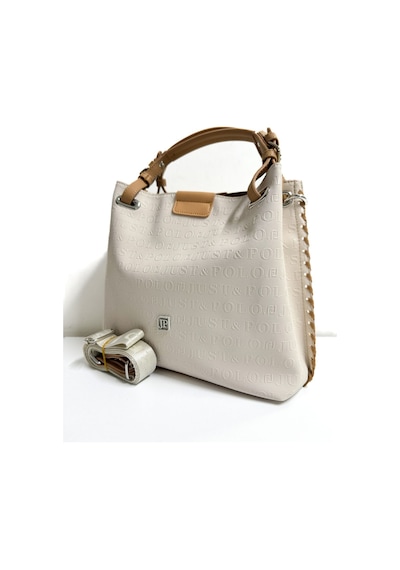 Just Polo Kadın El Ve Omuz Çantası 440113mh Krem Taba 35362775