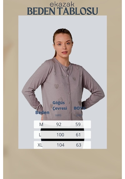 Solo " Kalbin Işıltısı " Triko Örme Hırka 001
