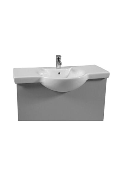 2044l003-1029 Etajerli Lavabo, 86 Cm Gri