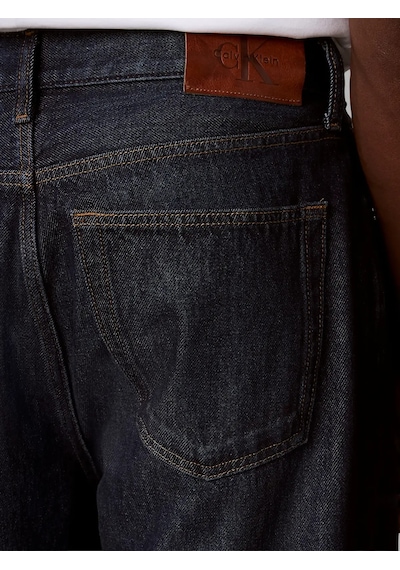 Calvin Klein Baggy Rebel Sapphıre, Ub2 Lacivert Erkek Kot Pantolon