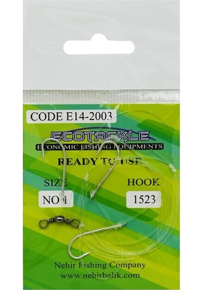 Ecotackle Fırdöndülü Yemli Takım 1523 3 İğne 3
