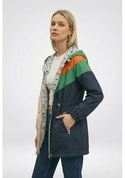 Rovebella Sign Waterproof Mont Yağmurluk Çok Renkli