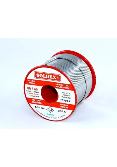 60-40 Lehim Teli 500 Gr 1.6 Mm - Sn:60 / Pb:40 815c3
