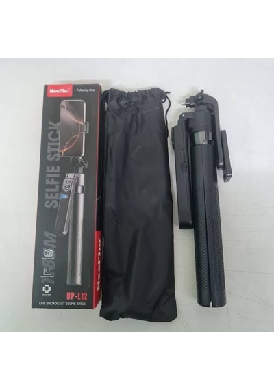 Neepho Np-l12 Otomatik Yüz Takip Özellikli 360 Derece Döndürme Özellikli Akıllı Telefon Ve Kamera Tripod'u, Uzaktan Kumanda