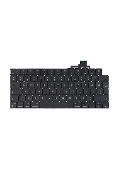 Macbook Air 15.3" M2 2023 Uyumlu A2941 Klavye - Büyük Enter Tr Q