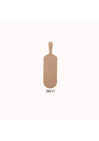 Oval Ahşap Sunum Tahtası 39X11Cm L128