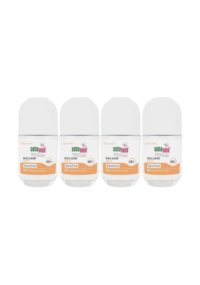 Sebamed Deodorant Roll-on 50ml Balsam Hassas/sensitive 4 Lü Set