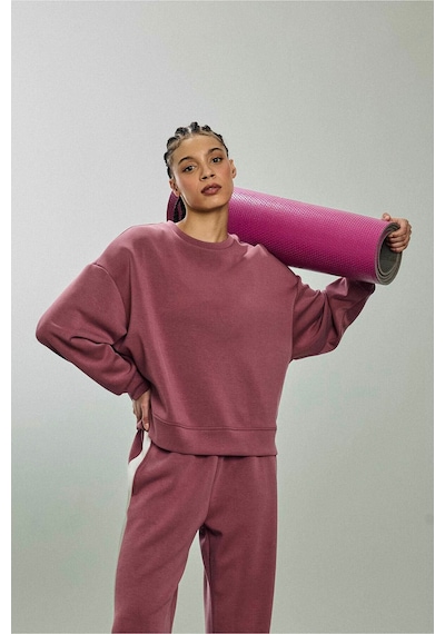 Defacto Modal Sporcu Sweatshirt F8353ax26spbr252 Bordo-br252