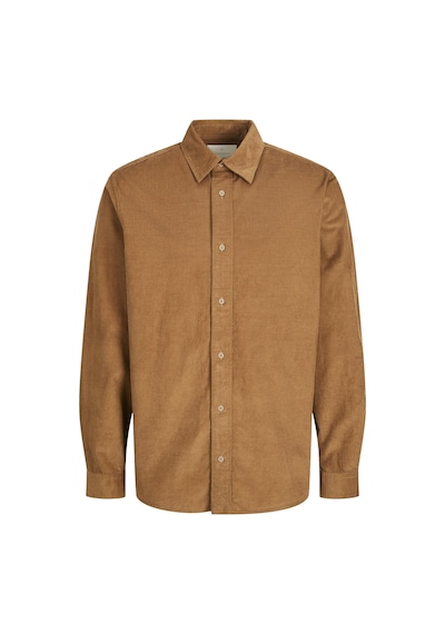 Jack & Jones Jpr Ccregent L/s Uzun Kollu Kadife Gömlek Tarçın