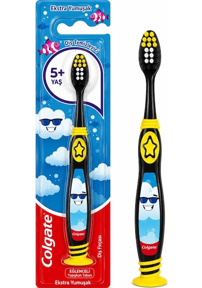 Colgate Bulut Temalı Erkek Diş Macunu Ekstra Yumuşak, Yapışkan Taban +5 Yaş