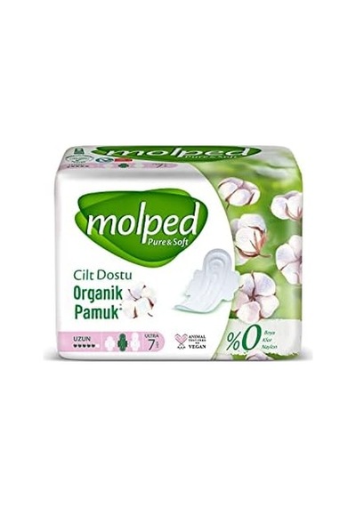 & Soft Pamuklu Uzun Günlük Ped 1 X 7 Adet