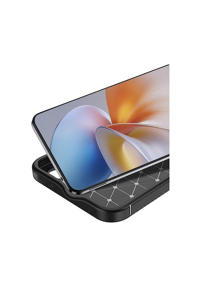 Galaxy S25 Plus Uyumlu Kılıf Zore Negro Silikon Kapak-siyah Siyah