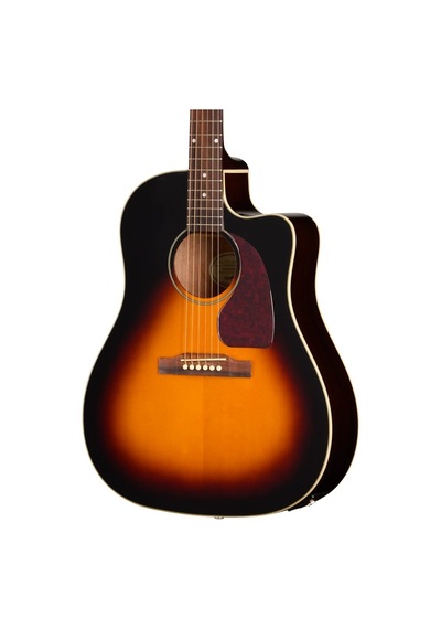 Epiphone J-45 Studio Ec Elektro Akustik Gitar Vintage Sunburst