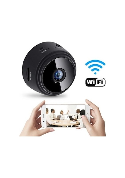 Özmen  Mini Wifi Kamera Gizli Bataryalı Bildirim Hareket Algılama Gzli Camera Mini