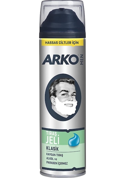 Arko Men Klasik Tıraş Jeli 200 Ml 5 Adet