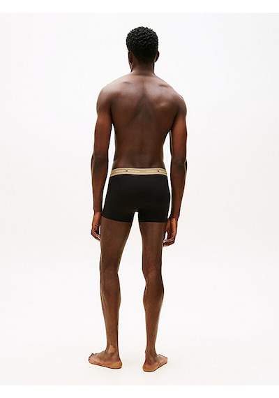 Tommy Hilfiger Um0um03890 3p Trunk Wb Erkek Boxer Siyah