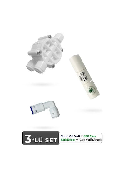 Su Arıtma Cihazı Için  Kiti Quick Check Valve-shut Off-flow