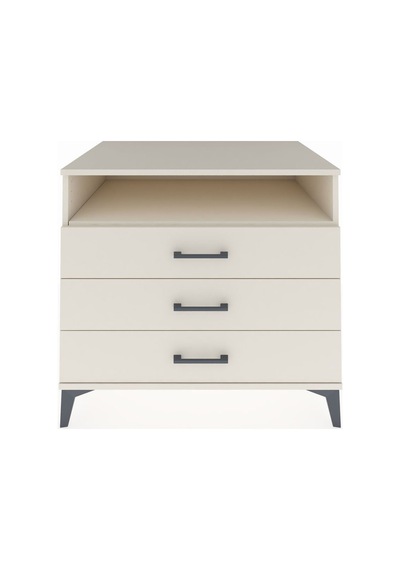 Kronos Şifonyer Tek Raflı 3 Çekmeceli 88x59x80 Aytaşı-aytaşı Aytaşı