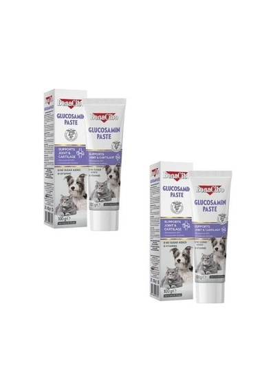 2'li Glucosamine Paste: Kedi Ve Köpek Için Eklem Ve Kıkırdak Güçlendirici Macun 2 X 100g