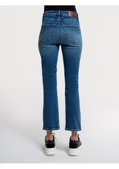 LOFT Mom Slim Fit Kadın Pantolon Lf2036263 Q1.v1 Denim