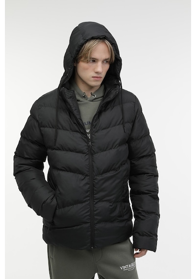 Kinetix Ml Marıo Coat 2Sn541 3Pr Siyah Erkek Kısa Kaban 000000000101398249 Siyah