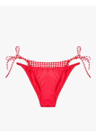 Koton Koton X Sibil Çetinkaya - Yanları İpli Katmanlı Bel Detaylı Pötikareli Bikini Altı Kırmızı 6sak00223mm Koton Koton X Sibil Çetinkaya - Yanları İpli Katmanlı Bel Detaylı Pötikareli Bikini Altı Kırmızı 6sak00223mm