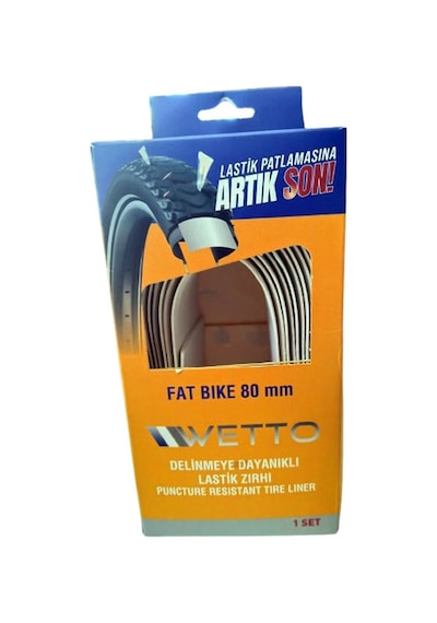 Fatbike Lastik Zırhı 80mm Delinmeye Ve Patlamaya Karşı Etklili 2.5mm Zırh Kalınlığı Beyaz