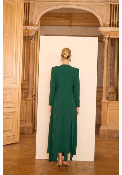 Senna Tease Dress Zümrüt Zümrüt