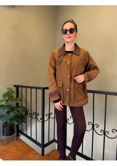 Ali Butik Koyu Hardal Mevsimlik Ceket Hardal