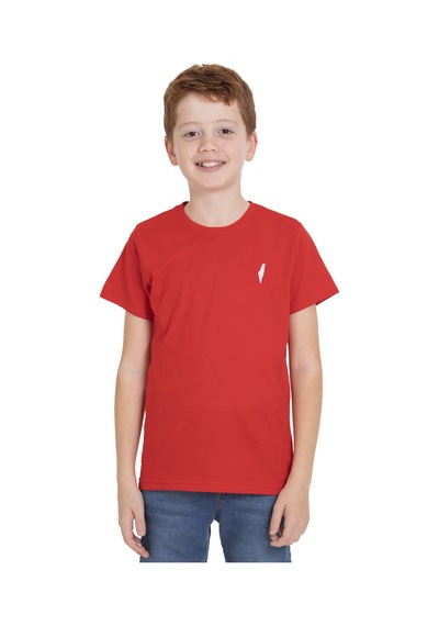 Zaytoon Unisex Çocuk Kısa Kollu Yan Dolu Filistin Haritası Nakışlı Tişört T600001 Kirmizi Zaytoon Unisex Çocuk Kısa Kollu Yan Dolu Filistin Haritası Nakışlı Tişört T600001 Kirmizi
