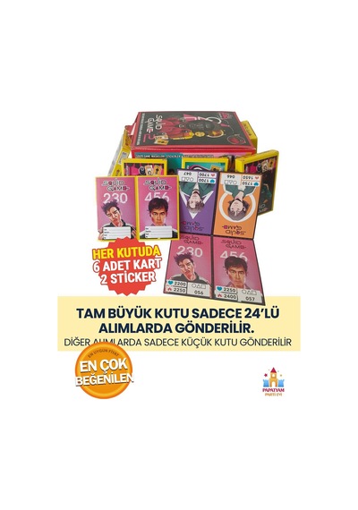 2025 Karakter Kartları - Squid Game 2. Sezon 10 Mini Kutu 60 Kart - 20 Sticker