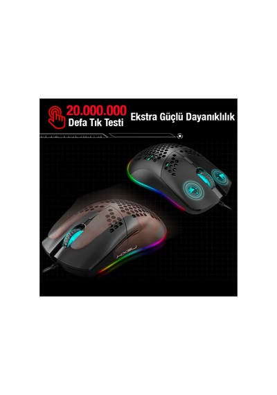 Hxsj J900 Usb Kablolu Rgb Dpi Mouse Mouse- 5775 - Karbul8702-5480