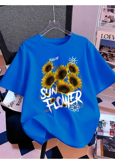 Noıssey Urban Pop Graphic Kadın Tişört Koleksiyonukod 5097 Saks