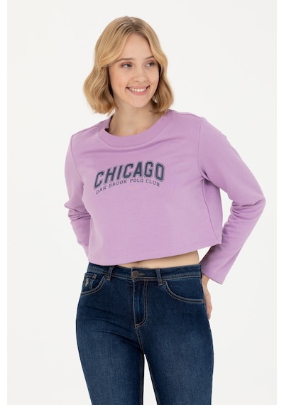 U.s. Polo Assn. Kadın Lila Sweatshirt 50271650-vr034 Lila