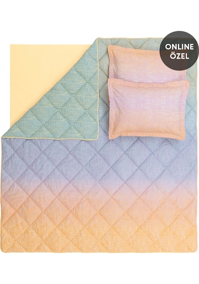 Yataş Bedding Mello Çift Kişilik Uyku Seti Sarı