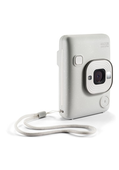 Instax Mini Liplay Misty White 20'li Film Ve Çantalı Fotoğraf Makinesi