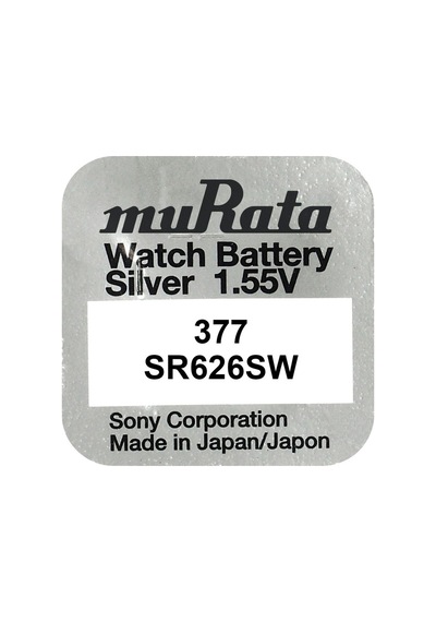 Murata 1 Adet Sr626Sw 377 Japon Malı Saat Pili