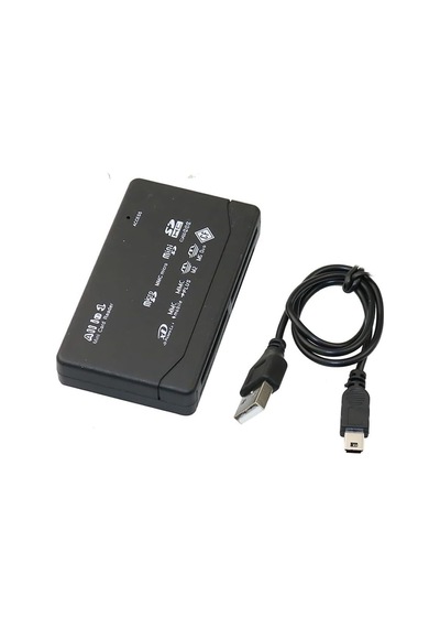 9642 Usb Hub Micro Sd Xd Mmc Ms Cf Tf Mini M2 Combo 45 Cm Kart Okuyucu