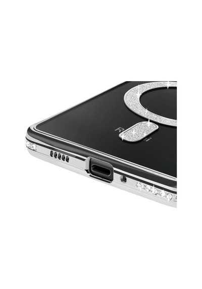 Xiaomi Redmi 14c Joke Simli Magneticsafe Kılıf - Gümüş 0.2M-Çok Renkli