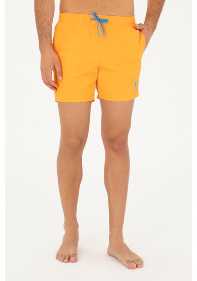 U.s. Polo Assn. Erkek Turuncu Deniz Şortu 50282927-vr051 Turuncu