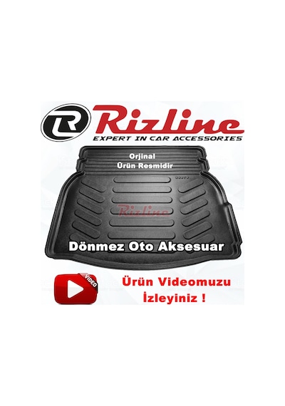 Mercedes C200 W205 3D Bagaj Havuz Rampalı 2014 Sonrası Rizline N11.4447