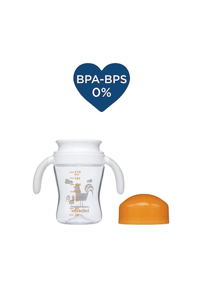 Bebedor 360 Tritan Kulplu Bardak 210 ML 7507