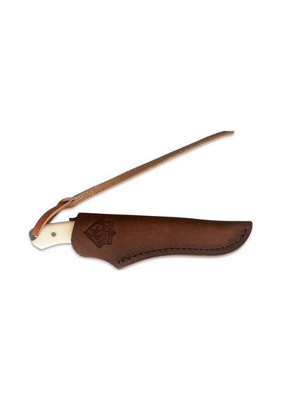 Puma Sgb Caping Smooth White Bone Kamp Bıçak, With Leather Sheath Çok Renkli