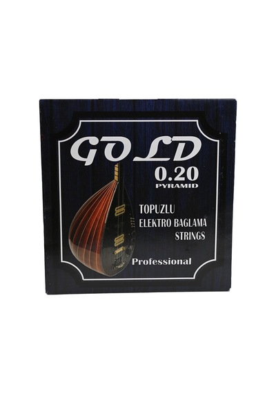 Gold Pyramid 0.20 Topuzlu Elektro Bağlama Teli Takımı