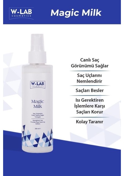 Magic Milk Proteinli Saç Bakım Sütü 200 Ml